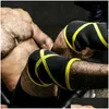 منصات الركبة المرفق CrossFit لرفع طاقة رجل قوي 7 مم زوج من الأكمام عبر الحدود الحدود المخصصة الرابطة التمرين Q0913 إسقاط تسليم الرياضة OT0BD