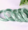 Bankle Echt 5664 mm grüner Jade Jadeit -Armband Real Natural A Jadebangle8096123