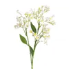 Decoratieve bloemen Bloemarrangement Ornament Faux Branch met bladeren voor huis Wedding Party Decor 39 Hoofd Floral Indoor