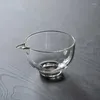 マグカップ高ホウ素酸塩耐熱ガラスフェアカップティーピッチャー日本語スタイルディスペンサーチャハイカンフーセットアクセサリー