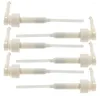 Bouteilles de rangement 6pcs Pompes de sirop de remplacement Caxe de café Pump Pump en plastique DISPOSSION POUR BOUTEILLE