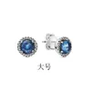 Designer Jewelry Pandoras Earring S925 Pure Silver Earrings with Heart-shaped String Embellishments Classic Style Earrings with Diamond Inlay Earrings