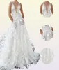 Abito da sposa Boho senza schienale 2022 abiti da sposa in spiaggia estiva 3d 3d da sposa da spalla amano il matrimonio di pizzo da esterno dr8403047