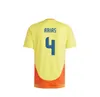 2024 2025 Colombia James Soccer Jerseys Falcao Borre Luis Diaz Cuadrado D.Sanchez Valderrama