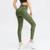 Pantaloni attivi godbuilding leggings a compressione yoga badminton stampare pantaloni durevoli abbigliamento sportivo donne in bicicletta cutanea capris