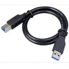 كابل طابعة USB USB 3.0 2.0 النوع A من الذكور إلى B الذكور كابل Canon Epson HP Zjiang Label Printer DAC USB