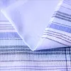 10Pcslot SHSEJA Classic Vintage Plaid Stripe Handkerchief Hanky Men Pocket Squares 100 Cotton Business Casual Chest Towel 240401