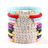 Kościa 11pcs Taylor Swiftie Bracelets Bracelets Ustaw surfer Heishi koraliki nieustraszone literę Urok Stackable Soft Clay Boho Break Dhdam