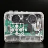 Player Transparent Shell Bluetooth Tape Player unterstützt Bluetooth -Eingang/Ausgang/FM Radio -Kassette Tape Walkman Player