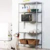 Hooks Organizer Plank 5 Laag rekken Eenheid Verstelbare Draadplanken Rack Zware opslag voor Home