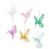 Dekorativa figurer kolibri Decors Clear Lovely Bird Decoration Ornament Pendant