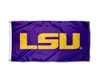 IANA STATO LSU Tigers Bandiera viola Spedizione gratuita 150x90 cm Polyester M Club Sports M Flag con gamme di ottone2154861