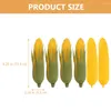 Decorative Flowers 6 Pcs Simulation Corn Country Decor Simulated Models Fake Corns Kids Playset Plastic Kids' Toys