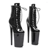 Tanzschuhe Auman Ale 23cm/9inches pu obere sexy exotische High Heel-Plattform Party Frauen Stiefel Pole XZ-001