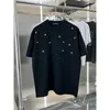 Högkvalitativ designerkläder Kroqin Sky Star Cross Hot Summer Short Sleeve Mens Womens Fit Pure Cotton T-shirt