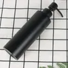 Liquid Soap Dispenser Huishouden 304 Roestvrij staal Black Lotion Bottle Badkamer