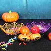 Plates Halloween Fruit Basket Storage Cookie Case Candy Plate Decor Baskets Adults