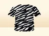 Nova 3d The Zebra Stripes Man O pescoço camiseta imprimida masculina camiseta gótica UNISSISEX TSHIRT RECOMENCIDADE1459387