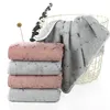 New Letter Printing Towel Cotton Soft Household Face Towel Soft Absorbent Not Easy to Lint Couples Face Towels TOP
