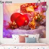 Tapestries Christmas Year Decoration Tapestry Ball Ball Wall Room Room Home Home