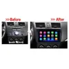 Car DVD DVDプレーヤーカーMtimedia 9インチAndroid 10 Mazda 3 2009-2012 GPSナビゲーションラジオ付きカメラミラーリンクドロップDel dhmev