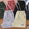 Pants 2020 Summer Men's shorts Casual Loose Cropped Trousers Sports Shorts Loose Knit Straight Casual Pants Cotton Short Pants New 4XL