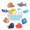 Bath Toys Baby wann zabawki łazienkowe zwierzęta puzzli zabawka eva edukacja edukacja pianka zabawki wodne grę kąpielna za 2 3 lata dzieci 240413