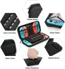 Bolsas Heystop Bag para Nintend Switch Case portátil Saco de armazenamento de proteção dura portátil para Nitend Switch Console Acessórios de jogo