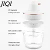 Blender Jiqi 2 Gear Momening Mincer Mincer Electric Spice Gurlic Grinder 2L Fourniture alimentaire Hopper Vegetable Machine de hachage automatique