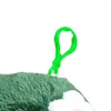 Figurines décoratives pelues pendantes mignons de brocoli mignon forme de jouet en peluche pp végétal coton pour sac de trèfle