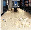 Wallpapers Custom Po Floor 3d Wallpaper Modern Art Beach zelfklevende PVC