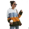 Womens Hoodies Sweatshirts P Hooded Sweater Tops Spliced In Autumn And Winter 2024 Drop Delivery Apparel Clothing Dh9M0