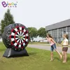 Outlet Factory Altezza 4M Pubblicità Sport Sport Sport Game Inflazione Dart Board Shooting Event for Kids Adult Gioco con Air Blower Toys Sports