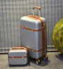 Irisbobs New Design Whole Suitcase with ABS Hard shell Carry on Travelling Single Trolley Luggage7041032