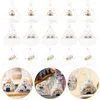 Ensembles de vaisselle 150 PCS Sacs d'emballage Triangle Rice Ball Japonais Onigiri Wrapper Easy Tear Emballage jetable