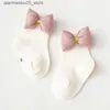 Chaussettes pour enfants coréen kawaii children chocoles de bonbon chaussettes de bande dessin animée pour bébé chaussettes bébé nouveau-né les chaussettes bébé Q240413