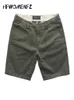 Винтажные карманные грузовые шорты для мужских мужских повседневных прямых брюк летние мужчины.