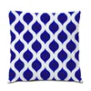 Pillow Square Decoration Home Stripes Plaids Cover Gift 45x45 Geometric Living Room SOFA Velvet E1431