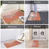 Mattor Boho Earthy Landscape Doormat Rug Carpet Mat Footpad Polyester Non-Slip Washble Front Room Corridor Kök sovrum Toalett