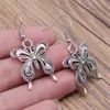 Dangle Earrings 1pair Butterfly Dancing Flying Earring Set Car Pendant Jewelry For Men Diy Hook Size 18x19mm