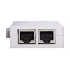 Mini 2 Port RJ45 RJ-45 сетевой коммутатор Ethernet сетевой короб