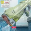 Песчаная игра с водой Fun Электрический водяной пистолет Toy Automatic Summer Induction Water Absorption Высокотехнологичный взрыв водяной пистолет пляж открытый водяной битва Q240413