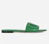 صندل مصمم G-slipper slipper شريحة نسائية متشابكة متشابكة أحذية أحذية سيدة فليب فليب زلز على الشاطئ شقة شقة المشي مع مربع