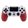 Stickers eXtremeRate AntiSkid SweatAbsorbent Controller Grips for PS4, Textured Soft Rubber Handle Grips for PS4 Pro Slim Controller