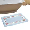 Carpets Floral Bathroom Rug Bath Mats For Non Slip Super Soft Rugs Shower Flower Carpet Machine Washable