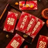 Geschenkwikkeling Jaar Pakket Red envelop Chinese wenst DIY Packing Money Pocket Luck Bag Party Gifts