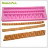 Baking Moulds Mom&Pea MPA1777 Deco Tape Silicone Mold Sugar Paste 3D Fondant Cake Decoration