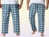 Plaid Heren Pyjama Bottom broek Sleepwear Loungen Relaxed Home PJS Pants Flanel Comfy Jersey Soft Cotton Pantalon Pijama Hombre 25641280