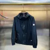 Giacca da uomo bomber fustellata molla molla autunno cappotto steped zipper designer stampato giacche da design outwear