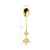 Cuillères de douche nuptiale Favors Crown Spoon Spoon en acier inoxydable